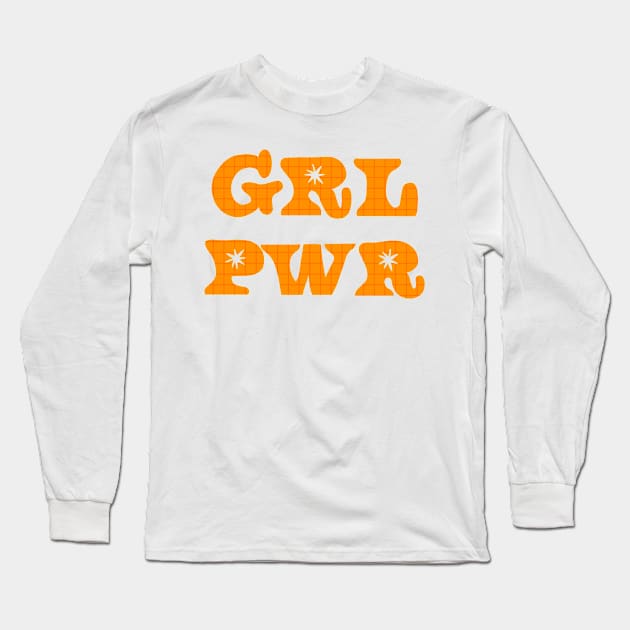 Girl power Long Sleeve T-Shirt by Maia Fadd